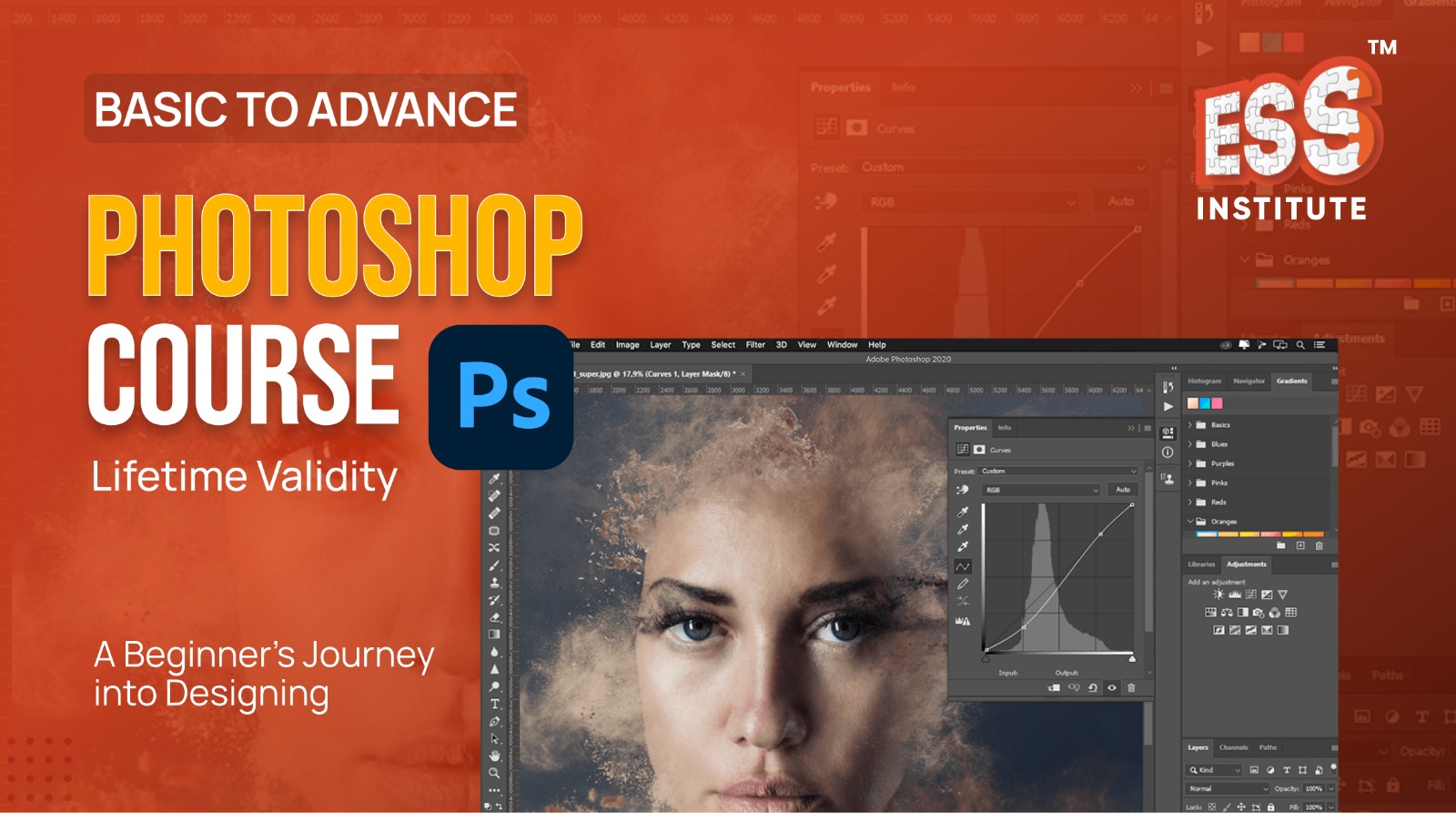 Photoshop course online in Hindi