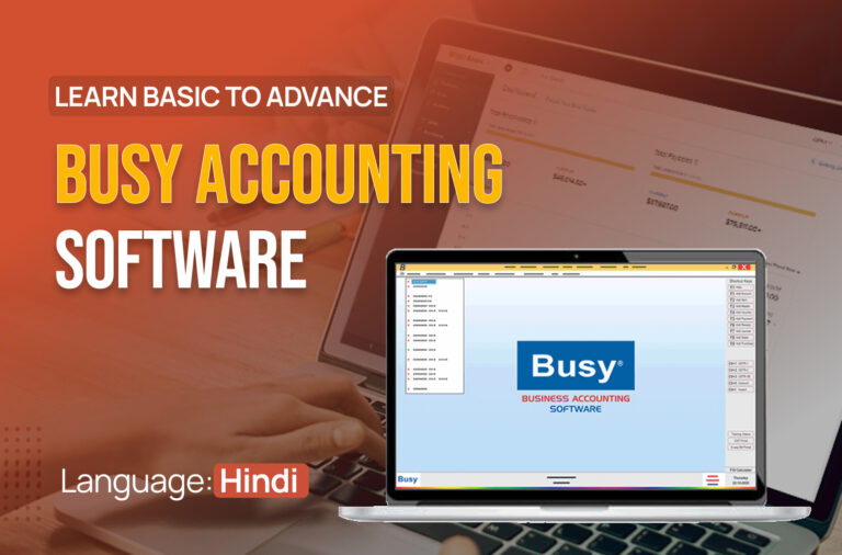 Busy accounting software course in Hindi